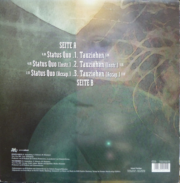 Fiva MC &amp; DJ Radrum : Status Quo (12", Single)