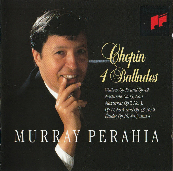 Chopin* - Murray Perahia : 4 Ballades (CD)