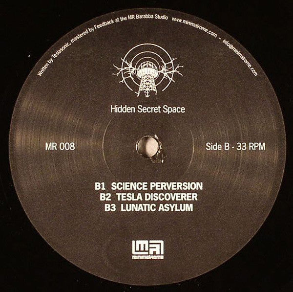 Teslasonic : Hidden Secret Space (12")