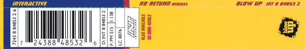 Interactive : No Return (Remixes) (CD, Maxi)