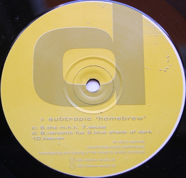 Subtropic : Homebrew (2x12", Album, Ltd)