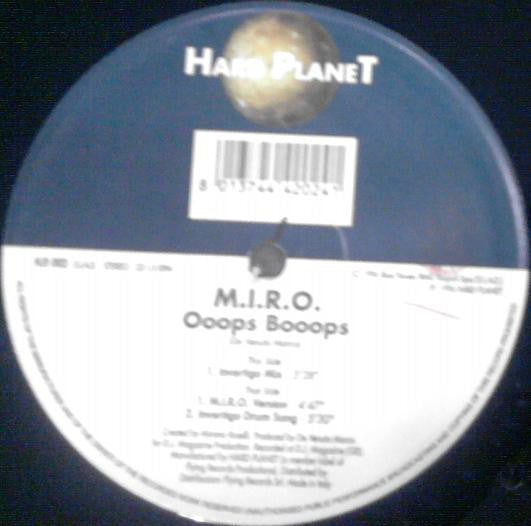 M.I.R.O. : Ooops Booops (12")