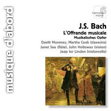 Johann Sebastian Bach - Davitt Moroney, Martha Cook, Janet See, John Holloway, Jaap ter Linden : L'Offrande Musicale = Musikalisches Opfer (CD)