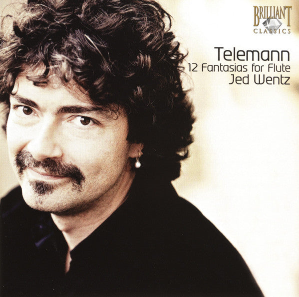 Telemann* / Jed Wentz : 12 Fantasias For Flute (CD, Album)