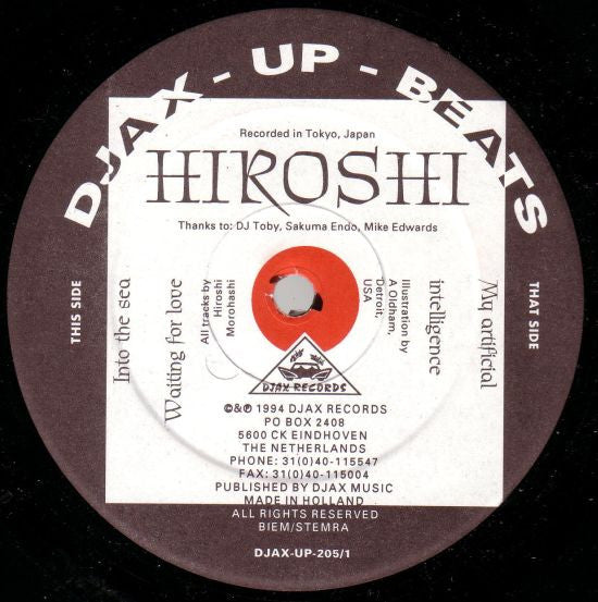 Hiroshi Morohashi : Hiroshi (2x12")