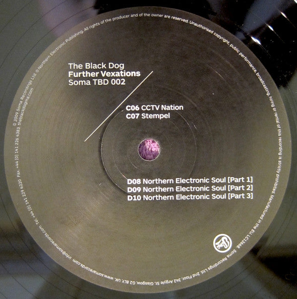 The Black Dog : Further Vexations (3x12", Album, Ltd, Num)