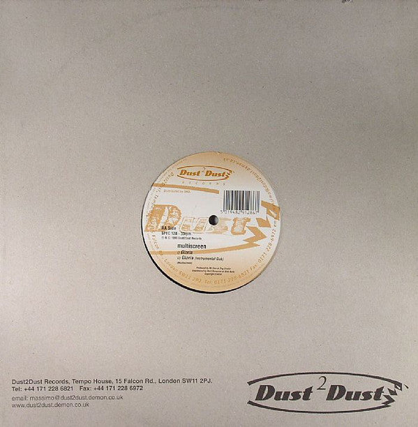 Multiscreen : Big City Loser / Gloria (12", W/Lbl)