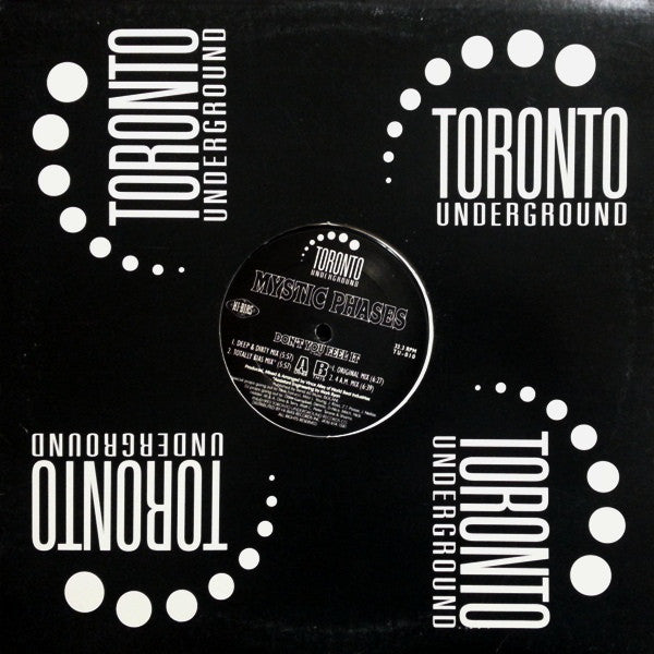 Mystic Phases : Don't You Feel It (12")