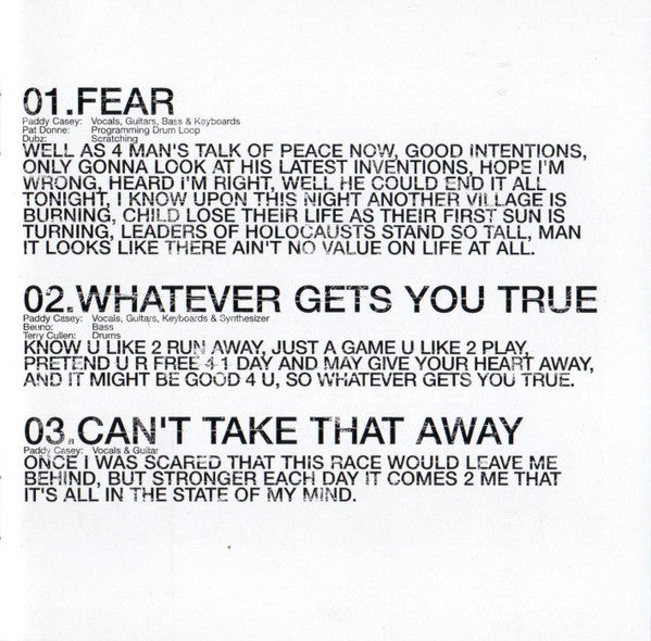 Paddy Casey : Amen (So Be It) (CD, Album)