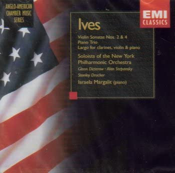 Ives*, Israela Margalit : Violin Sonatas Nos. 2 &amp; 4 / Piano Trio / Largo For Clarinet, Violin &amp; Piano (CD, Album)