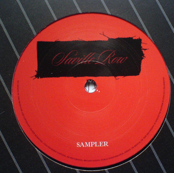 Tim Sheridan / Jon Carter vs. Scanty : Saville Row Sampler (12")