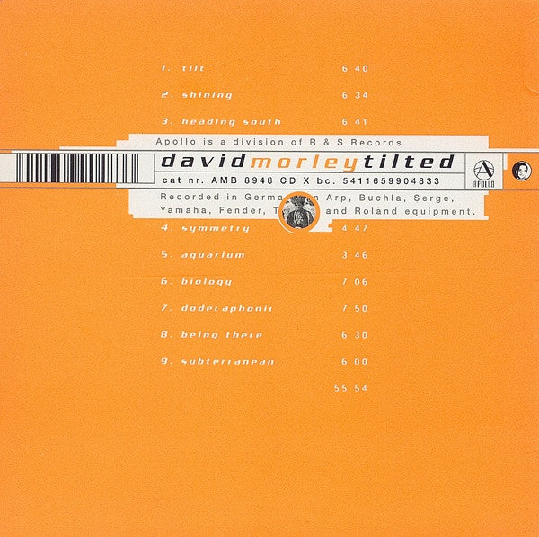 David Morley : Tilted (CD, Album, Ltd, Car)