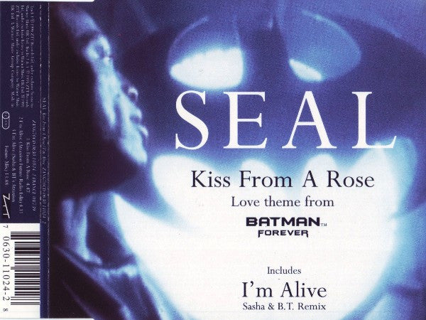 Seal : Kiss From A Rose (Love Theme From Batman™ Forever) / I'm Alive (Sasha &amp; B.T. Remix) (CD, Single)