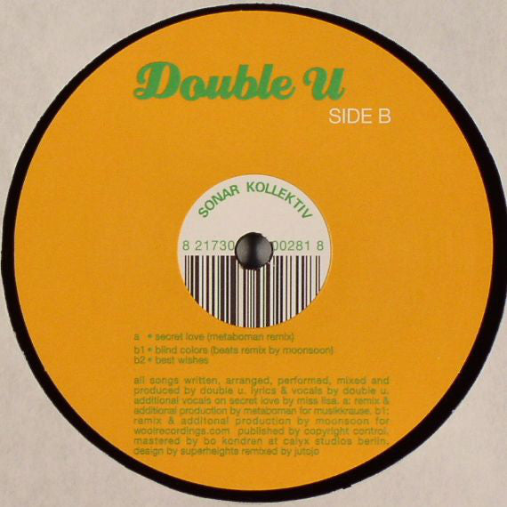 Double U : Secret Love (12")