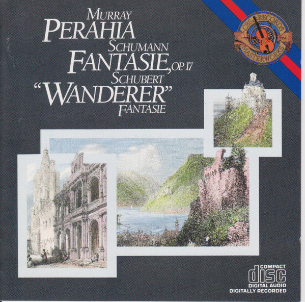 Murray Perahia, Schumann* / Schubert* : Fantasie, Op.17 / "Wanderer" Fantasie (CD, RP)