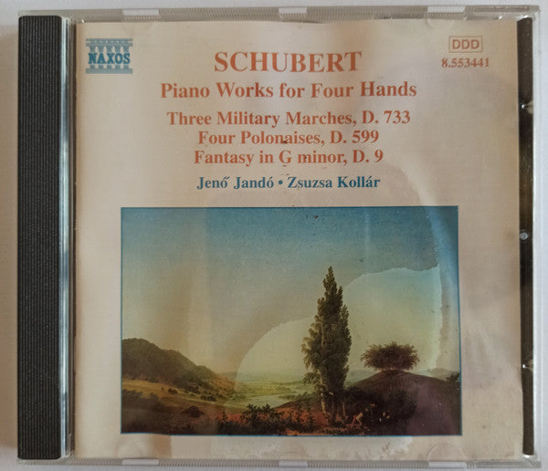 Schubert* : Piano Works For Four Hands, Vol. 2 (Three Military Marches - Four Polonaieses - Fantasy In G Minor) (CD)