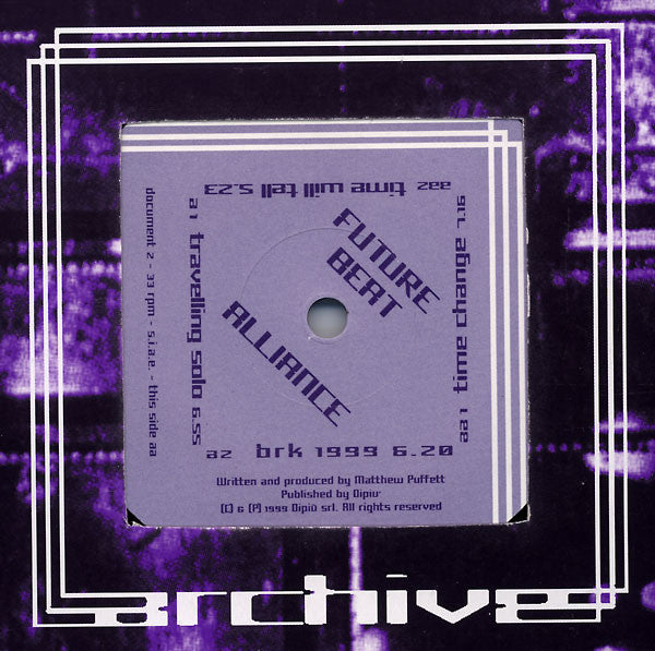 Future Beat Alliance : Travelling Solo (12")