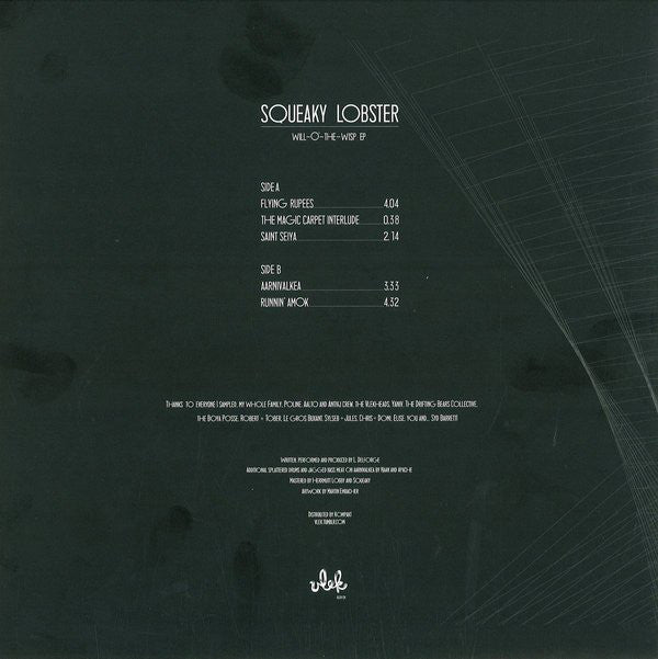 Squeaky Lobster : Will-O’-The-Wisp EP (10", EP, Ltd)