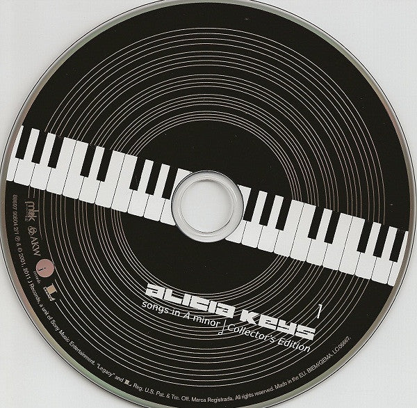 Alicia Keys : Songs In A Minor | Collector's Edition (CD, Album, RE + CD, Comp + DVD-V, NTSC)