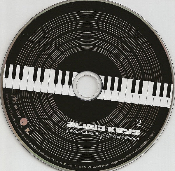 Alicia Keys : Songs In A Minor | Collector's Edition (CD, Album, RE + CD, Comp + DVD-V, NTSC)