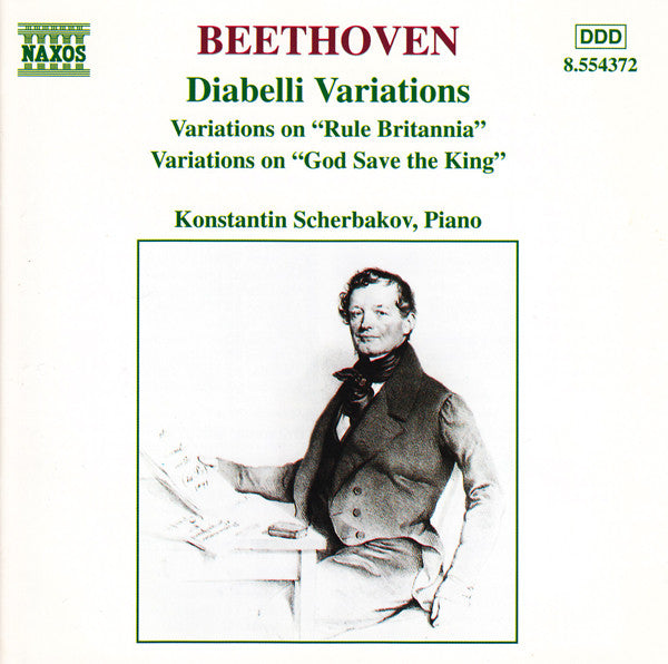 Beethoven* - Konstantin Scherbakov : Diabelli Variations / Variations On "Rule Britannia" / Variations On "God Save The King" (CD, Album)