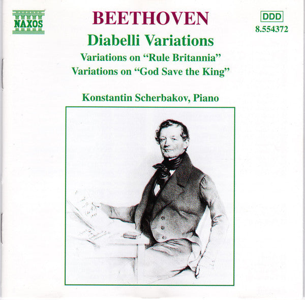Beethoven* - Konstantin Scherbakov : Diabelli Variations / Variations On "Rule Britannia" / Variations On "God Save The King" (CD, Album)