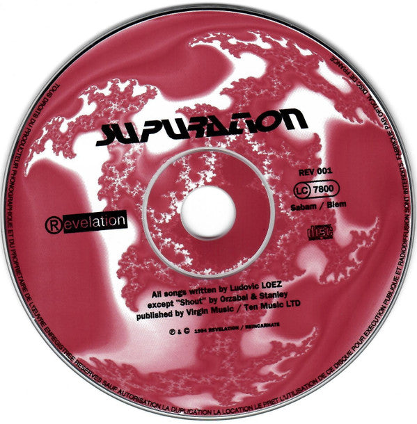Supuration : Still In The Sphere (CD, MiniAlbum)