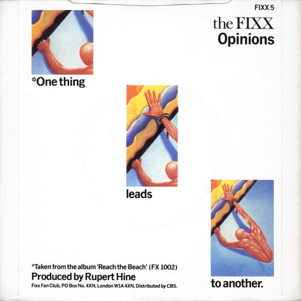 The Fixx : One Thing Leads To Another (7", Single)