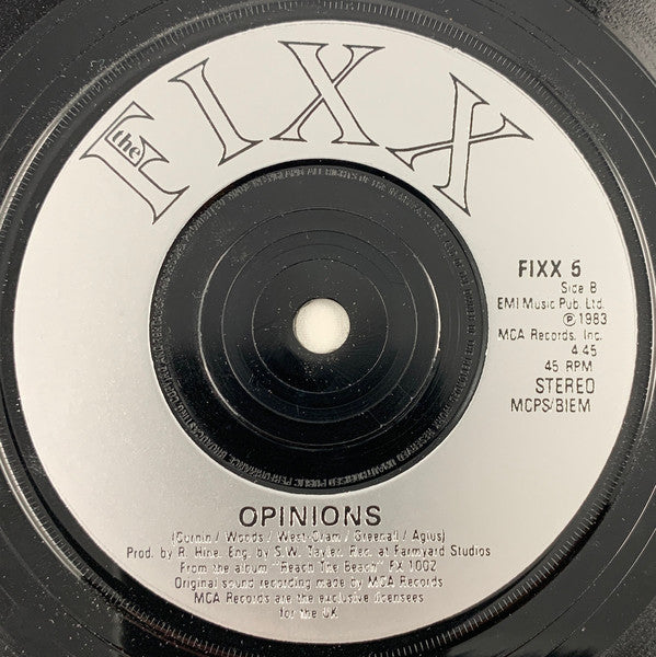 The Fixx : One Thing Leads To Another (7", Single)