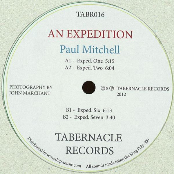 Paul Mitchell (14) : An Expedition (12", Ltd, EP)