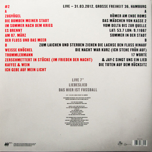 Thees Uhlmann : #2 (LP, Album + LP + 7" + Ltd)