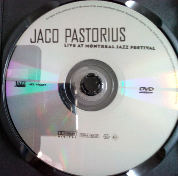 Jaco Pastorius : Live At Montreal Jazz Festival   (DVD-V, NTSC)