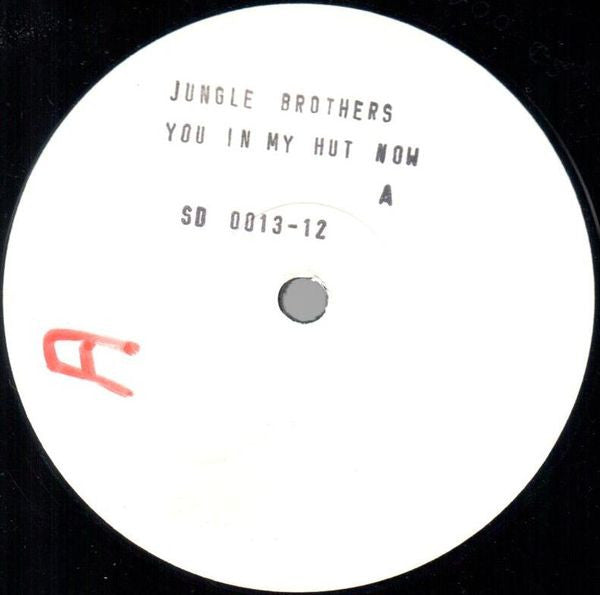 Jungle Brothers : You In My Hut Now (12", W/Lbl)