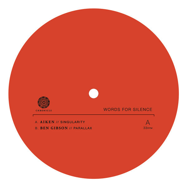 Aiken / Ben Gibson : Words For Silence (7", Ltd)