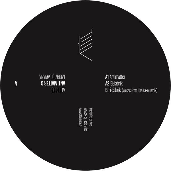 Fabrizio Lapiana : Antimatter 3 (12")