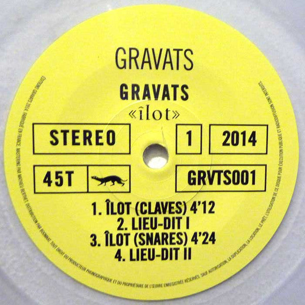 Gravats : Îlot (7", Cle)