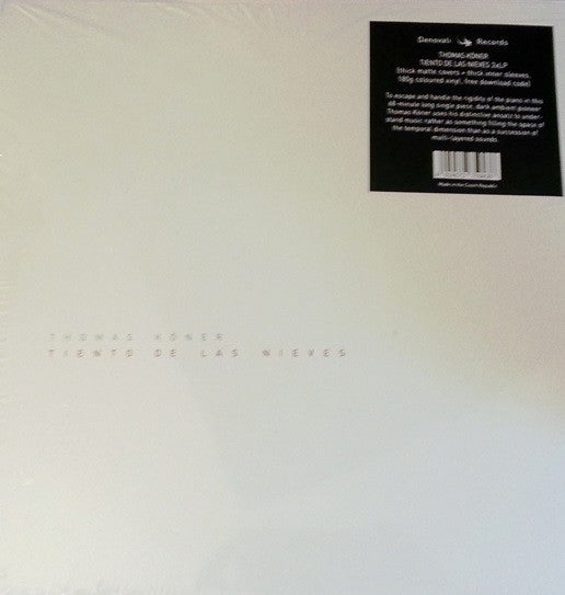 Thomas Köner : Tiento De Las Nieves (2x12", Album, Ltd, Cle)