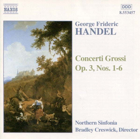 Georg Friedrich Händel, Northern Sinfonia, Bradley Creswick : Concerti Grossi Op. 3, Nos. 1-6 (CD, Album)