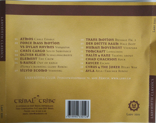 Various : Labyrinth Classics (CD, Comp, Mixed)