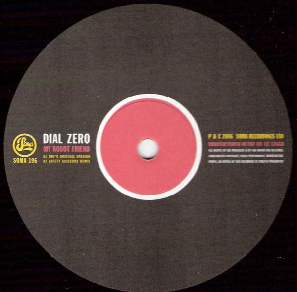 My Robot Friend : Dial Zero (12")