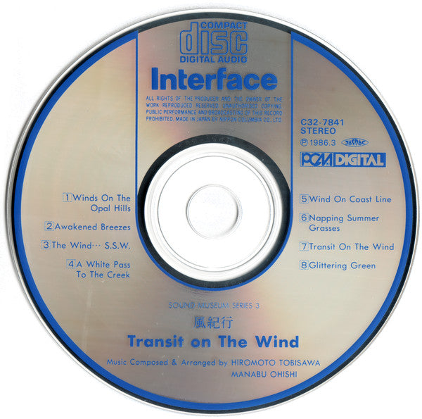 Hiromoto Tobisawa, Manabu Ohishi : Transit On The Wind (CD, Album)