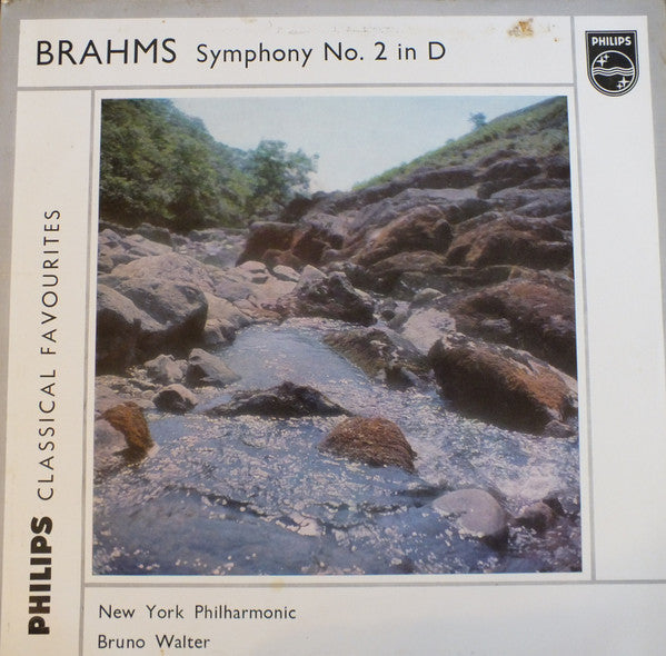 New York Philharmonic*, Bruno Walter - Brahms* : Symphony No. 2 In D, Op. 73 (LP)