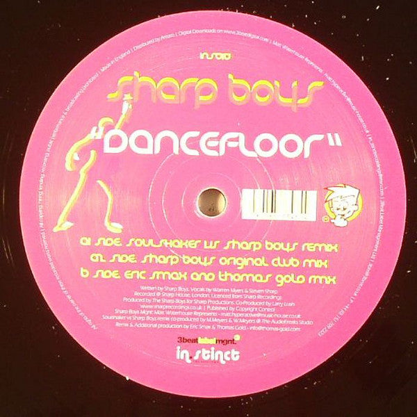 The Sharp Boys : Dancefloor (12")