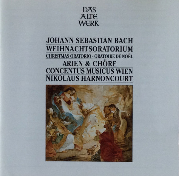 Johann Sebastian Bach / Concentus Musicus Wien, Nikolaus Harnoncourt : Weihnachtsoratorium • Arien &amp; Chöre (CD)