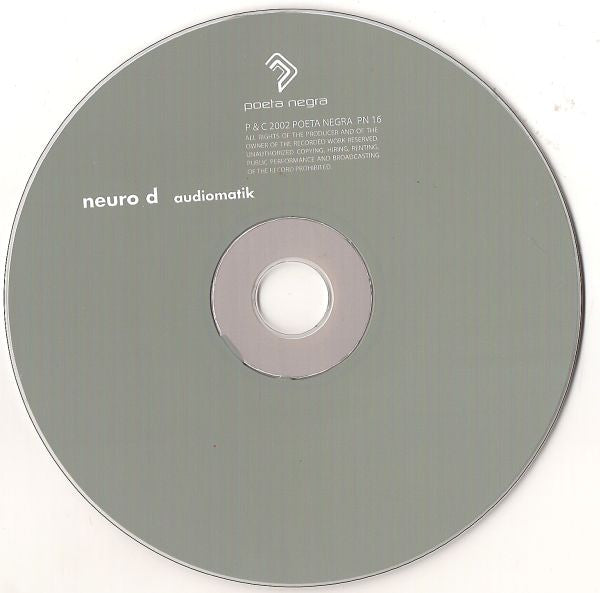 Neuro-D : Audiomatik (CD, Album)