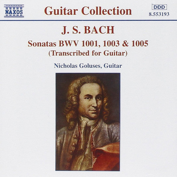 Johann Sebastian Bach : Sonatas For Guitar (CD, Album)