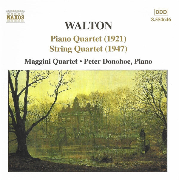 Walton* - Maggini Quartet*, Peter Donohoe : Piano Quartet (1921) - String Quartet (1947) (CD, Album)