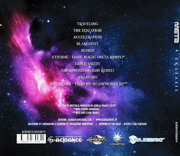 Meta (3) : Ekstasis (CD, Album)